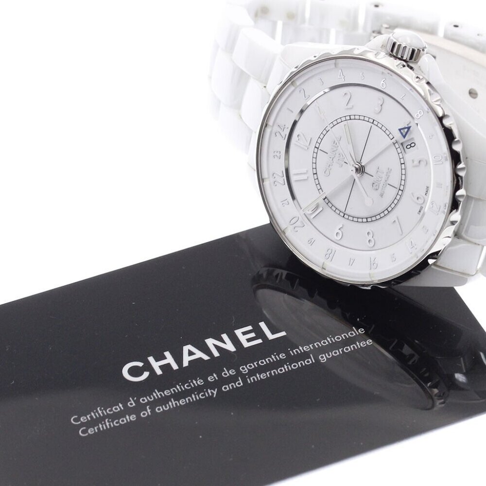 CHANEL J12 38mm H3103 GMT white Dial Automatic Men's Watch_881936 - Picture 1 of 7
